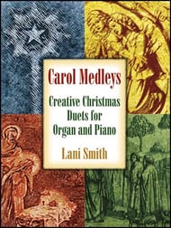 Carol Medleys Organ sheet music cover Thumbnail